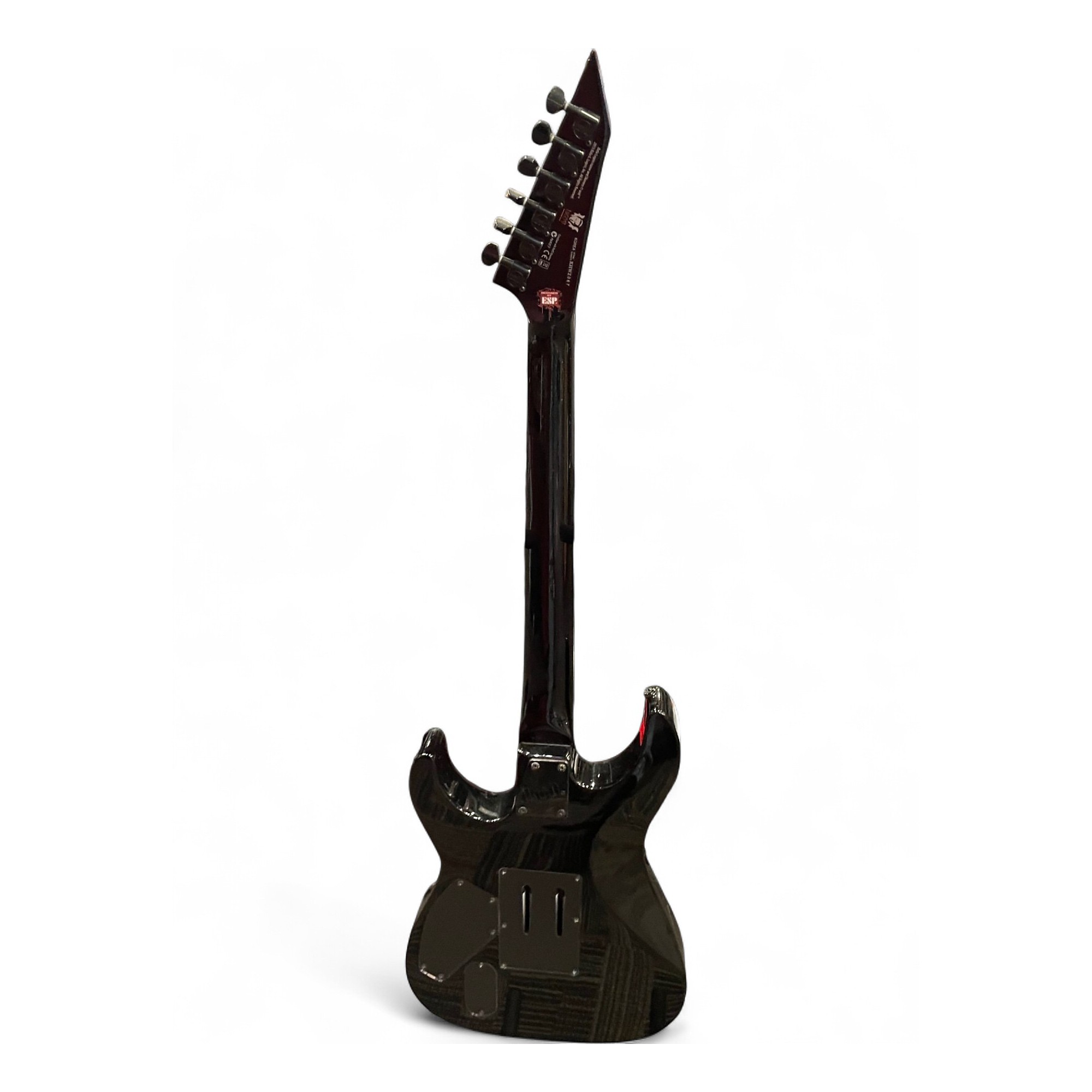 Used ESP LTD Kirk Hammett Signature White Zombie Metallic