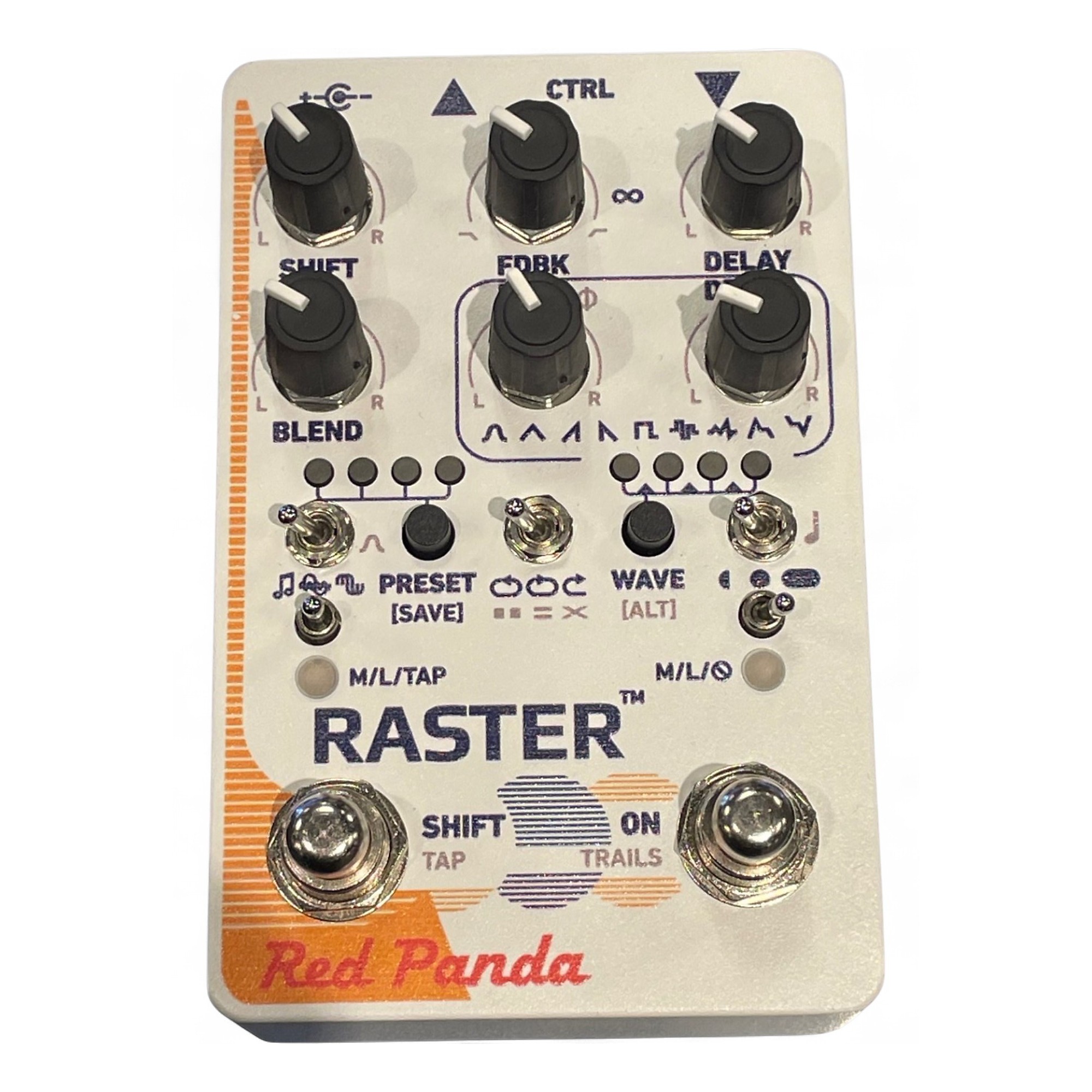 ギター Red Panda Raster ver.2 Used Red Panda Raster 2 Effect Pedal | Guitar Center