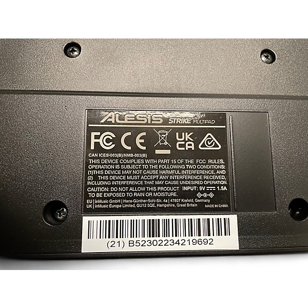 Used Alesis strike multipad Drum MIDI Controller