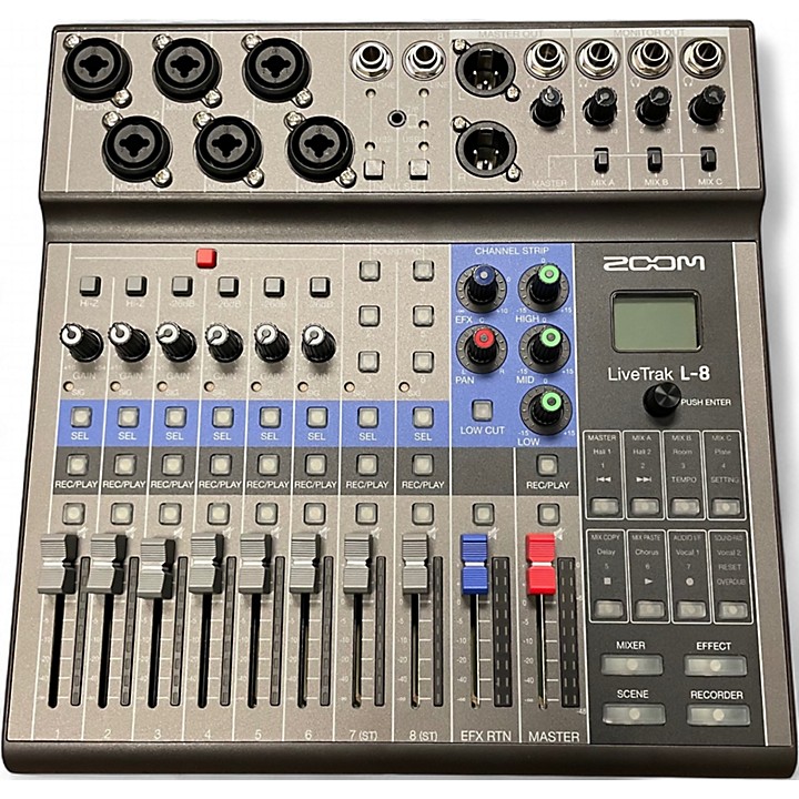 LiveTrak L-8 新古品、美品 Zoom LiveTrak L-8 Podcast Recorder for sale online | eBay