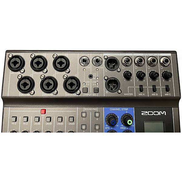 Used Zoom Livetrak L-8 Powered Mixer | Guitar Center