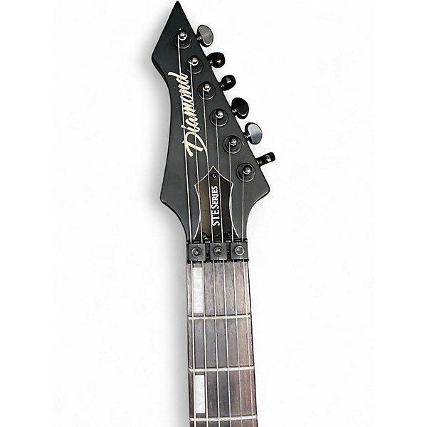 Used Diamond HALCYON HLCSTE-FR-MTB Black Solid Body Electric Guitar