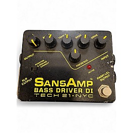 Used Tech 21 Sansamp PBDR Bass Driver DI Bass Effect Pedal