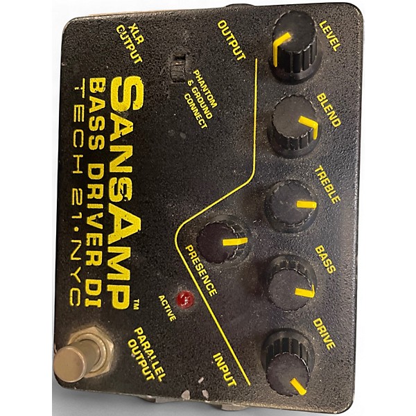 【廃盤品＊名機】 SansAmp BASS DRIVER DI Ernie Williamson Music - Tech 21 SansAmp Bass Driver DI