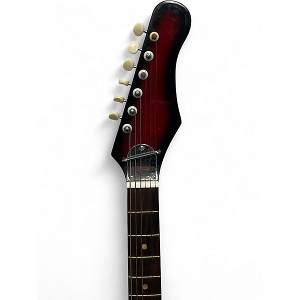 Used 1960s Teisco EJ-1 RED BURST Solid Body Electric Guitar