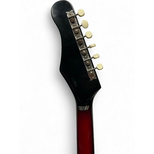Used 1960s Teisco EJ-1 RED BURST Solid Body Electric Guitar
