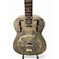 Used Republic Duolian Relic Nickle Distressed Metallic Resonator Guitar