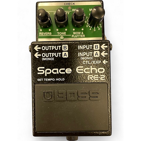 Used BOSS RE20 Space Echo Effect Pedal | Guitar Center