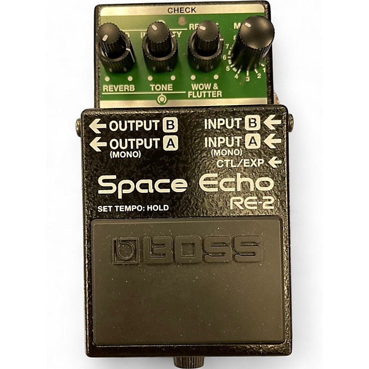 Used BOSS RE20 Space Echo Effect Pedal | Guitar Center