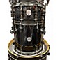 Used DW 4 Piece Concept Series Maple Black Sparkle Drum Kit