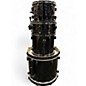 Used DW 4 Piece Concept Series Maple Black Sparkle Drum Kit