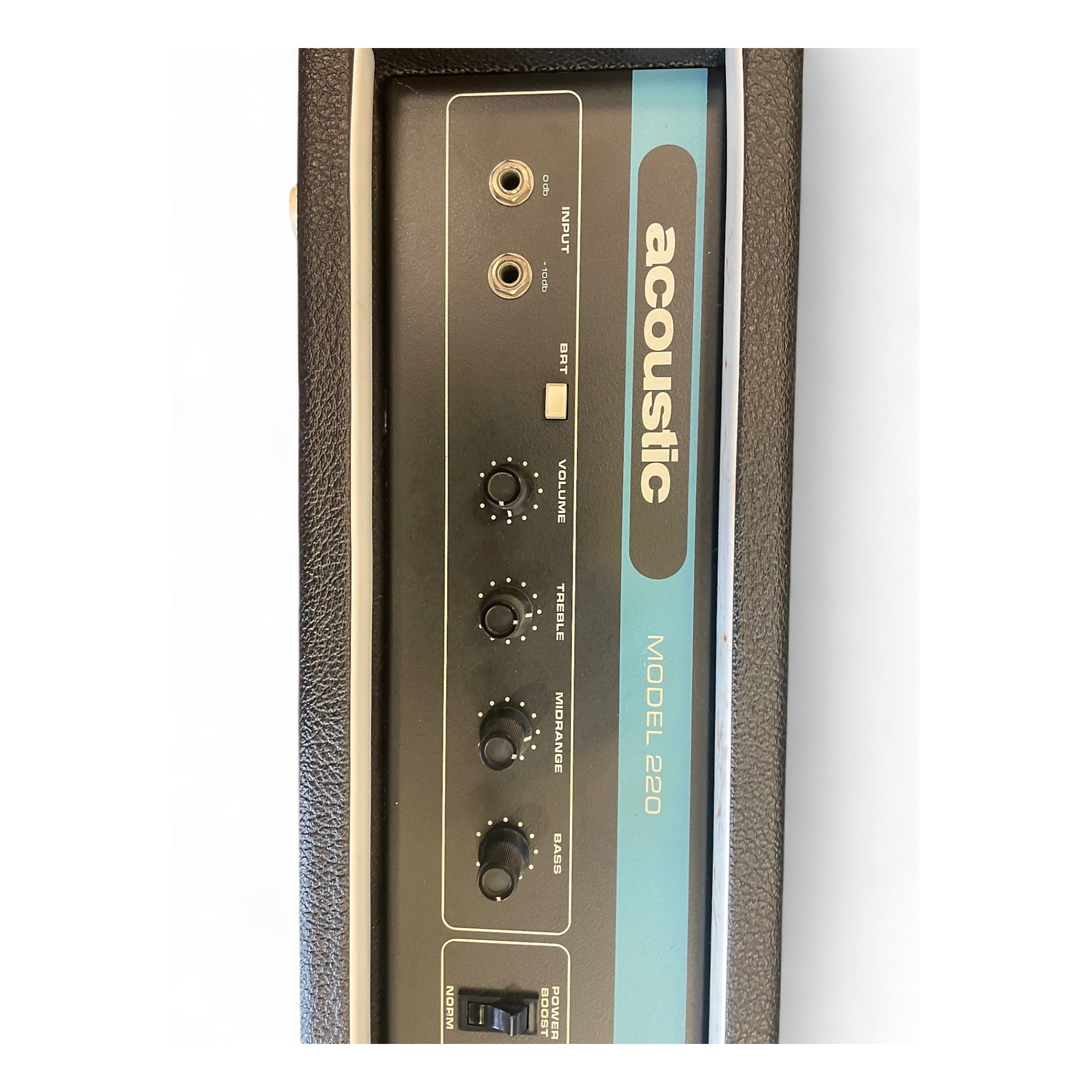 Acoustic Model 220 ベース用アンプ Used 1970s Acoustic Model 220 Bass Amp Head | Guitar Center