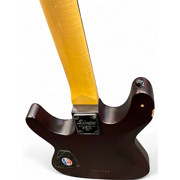 Used Schecter  DIAMOND SERIES  Walnut Solid Body Electric Guitar