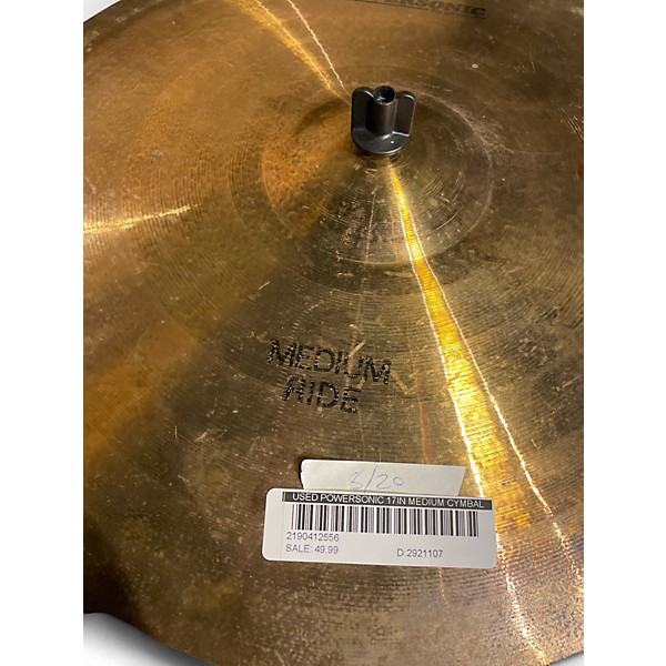 Used Powersonic 17in Medium Cymbal