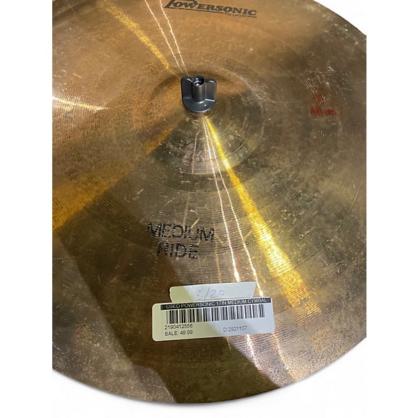 Used Powersonic 17in Medium Cymbal