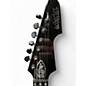 Used Schecter Guitar Research PRYZM AVENGER PALLADIUM Black and Silver Solid Body Electric Guitar