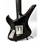 Used Schecter Guitar Research PRYZM AVENGER PALLADIUM Black and Silver Solid Body Electric Guitar