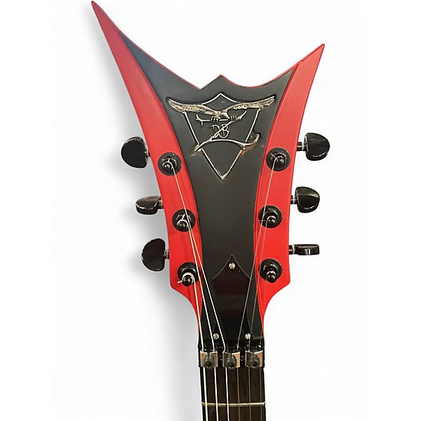 Used DBZ Guitars Bird of Prey Black and Red Solid Body Electric Guitar