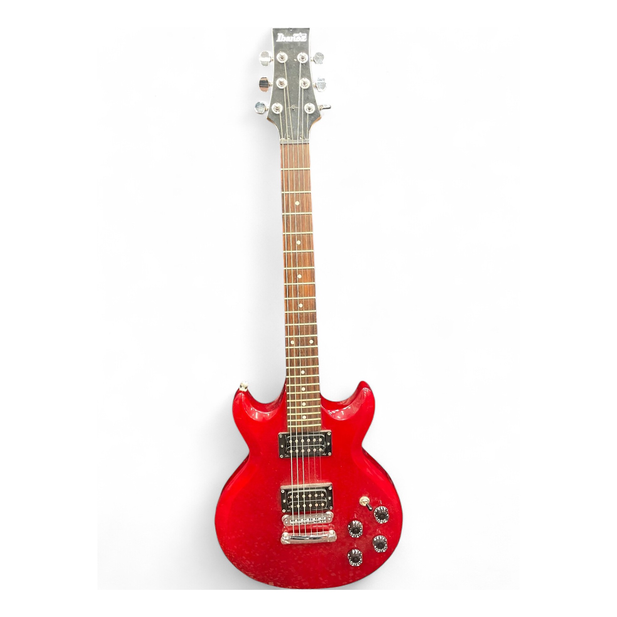 Used Ibanez GAX 50 red Solid Body Electric Guitar red