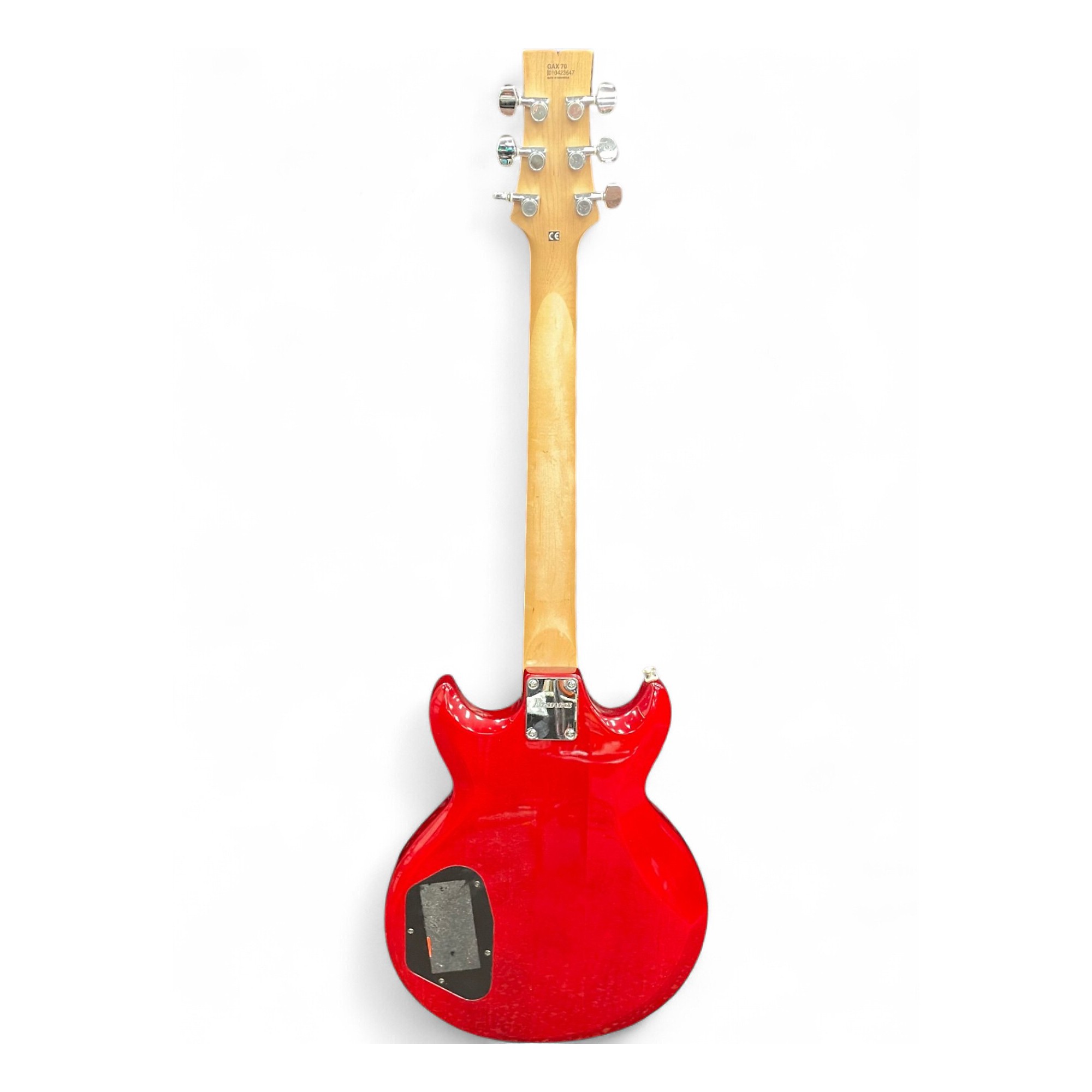 Used Ibanez GAX 50 red Solid Body Electric Guitar red
