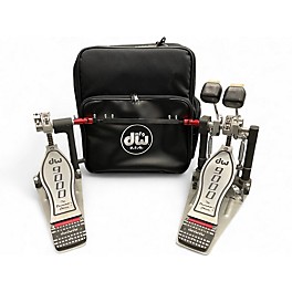 Used DW 9000 Series Double Double Bass Drum Pedal