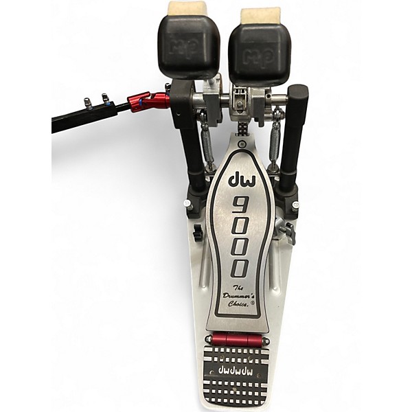 Used DW 9000 Series Double Double Bass Drum Pedal