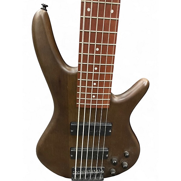 Used Ibanez GSR206 6 String Natural Electric Bass Guitar