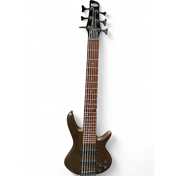 Used Ibanez GSR206 6 String Natural Electric Bass Guitar