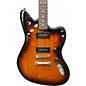 Used Fender Jaguar 2 Tone Sunburst Solid Body Electric Guitar