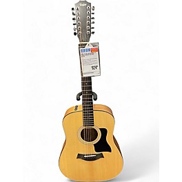 Used Taylor 150E Natural 12 String Acoustic Electric Guitar