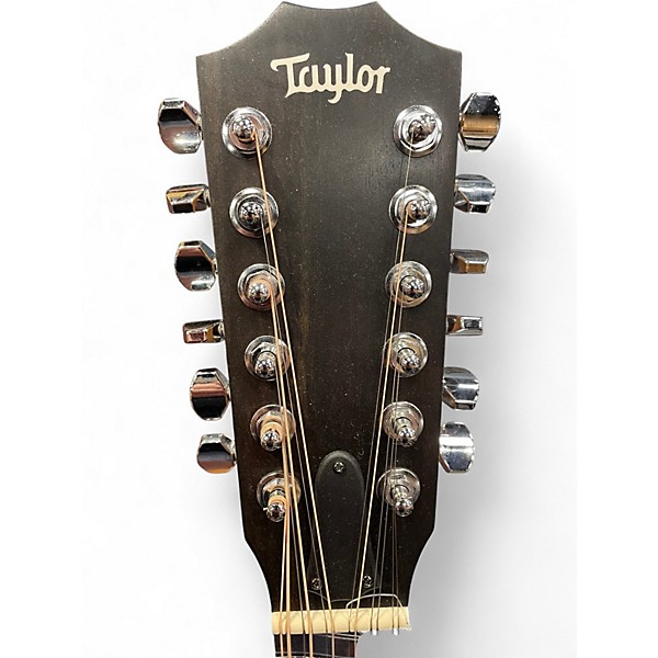 Used Taylor 150E Natural 12 String Acoustic Electric Guitar