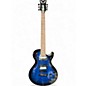 Used Dean Thoroughbred X Transparent Blue Burst Solid Body Electric Guitar thumbnail