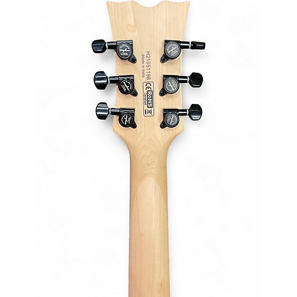 Used Dean Thoroughbred X Transparent Blue Burst Solid Body Electric Guitar