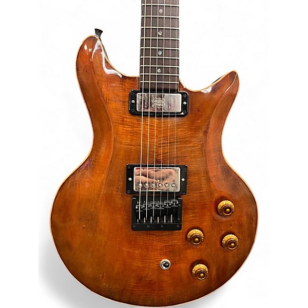 Used Ksm 358 Amber Solid Body Electric Guitar