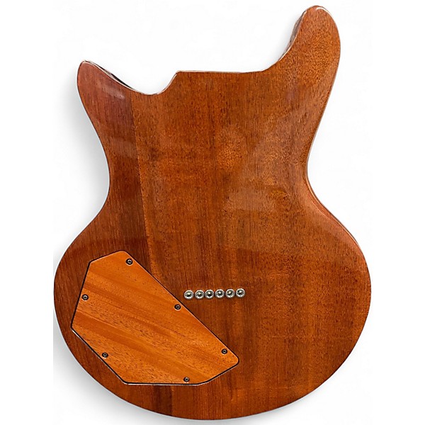 Used Ksm 358 Amber Solid Body Electric Guitar