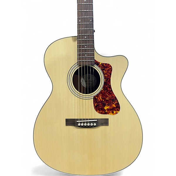最終価格 GUILD OM-240CE Used Guild OM-240CE Natural Acoustic Electric Guitar Natural