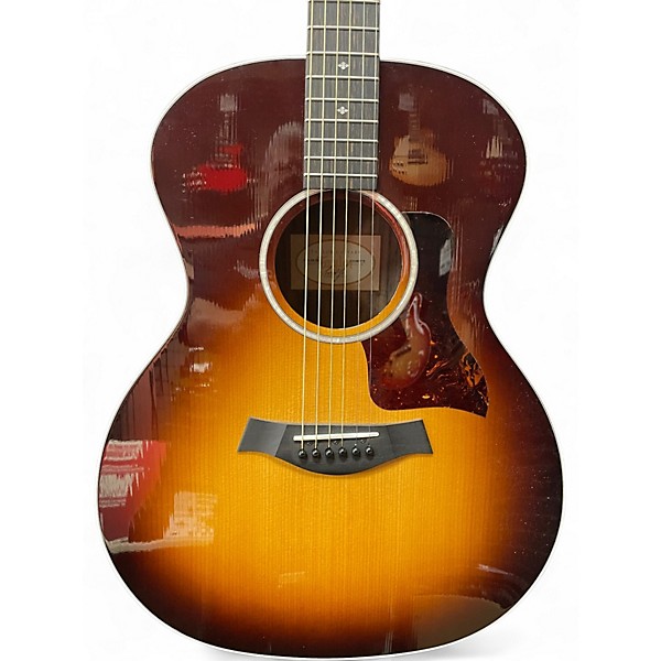 Used Taylor 214e SB DLX GA Tobacco Sunburst 12 String Acoustic Electric Guitar