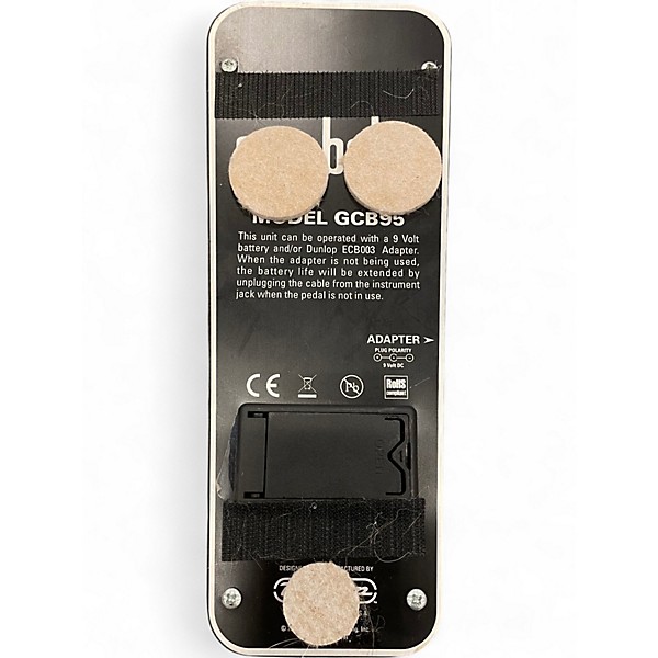 Used Dunlop GCB95 Original Crybaby Wah Effect Pedal