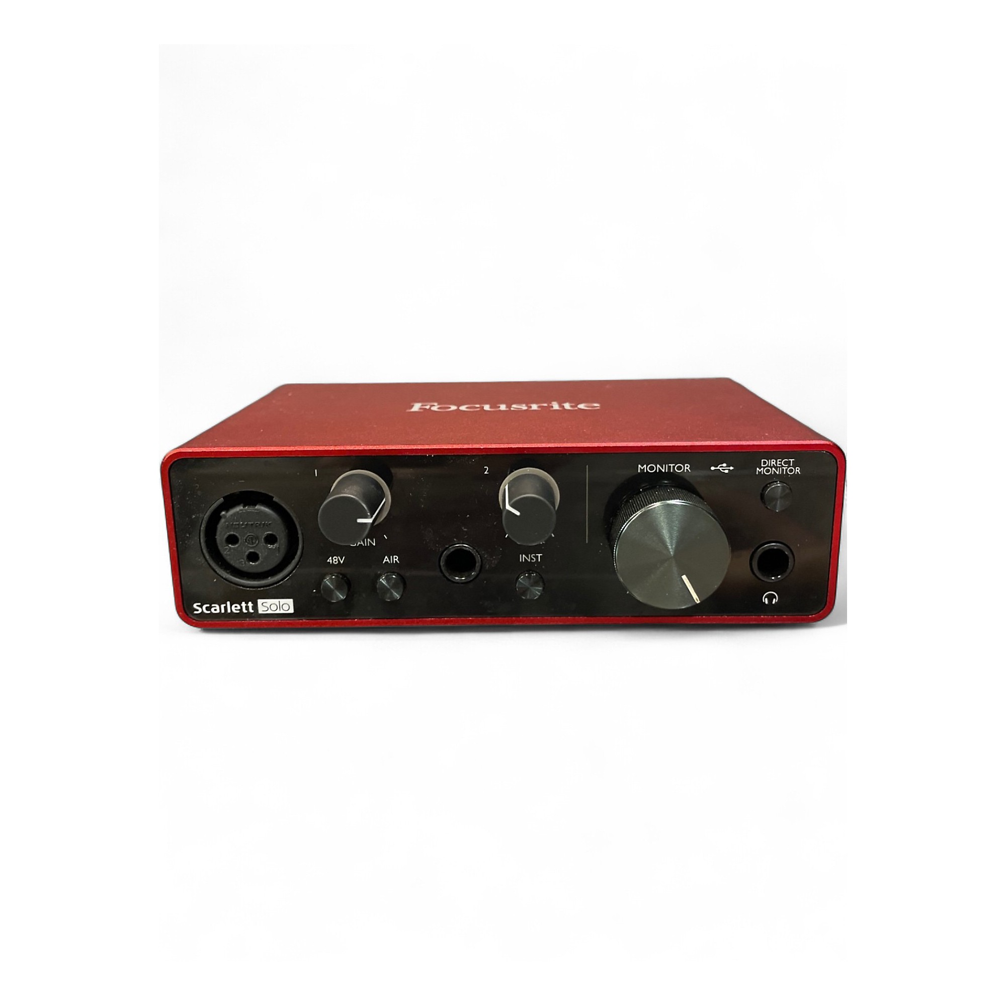 Used Focusrite Scarlett Solo Gen 3 Audio Interface | Guitar