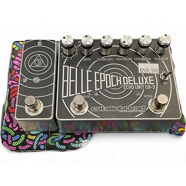 【美品・箱付き】Catalinbread Belle Epoch Belle Epoch (Black and Silver) – Catalinbread Effects