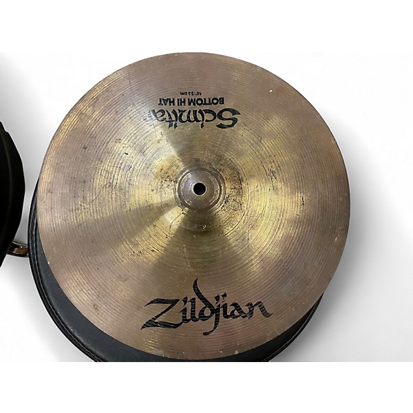 Used Zildjian 14in Scimitar Hi Hat Bottom Cymbal
