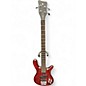 Used Warwick Streamer Stage I 4 String Red Electric Bass Guitar thumbnail