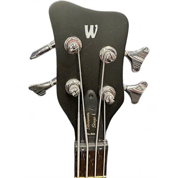 Used Warwick Streamer Stage I 4 String Red Electric Bass Guitar