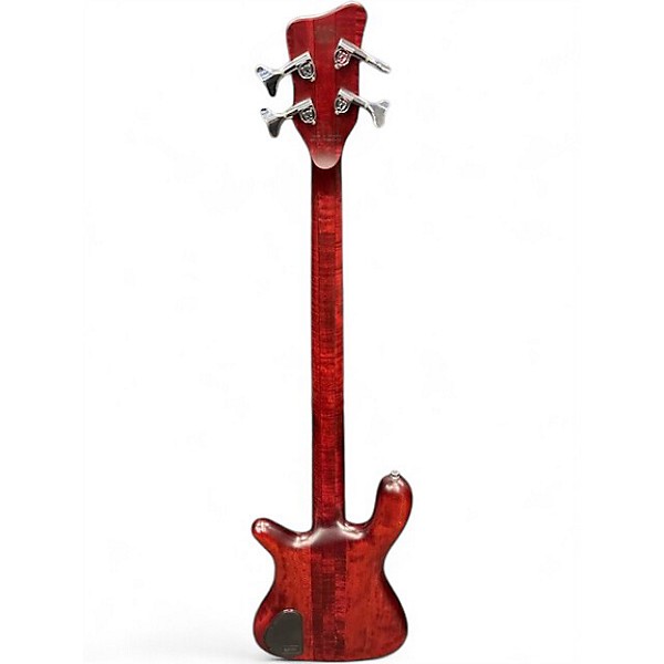 Used Warwick Streamer Stage I 4 String Red Electric Bass Guitar