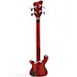 Used Warwick Streamer Stage I 4 String Red Electric Bass Guitar