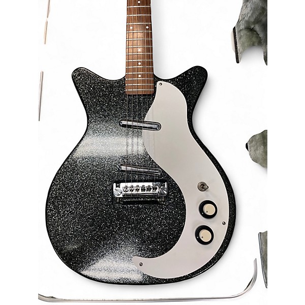 Used Danelectro DC59 black sparkle Solid Body Electric