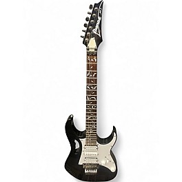 Used Ibanez JEMJR Black Solid Body Electric Guitar
