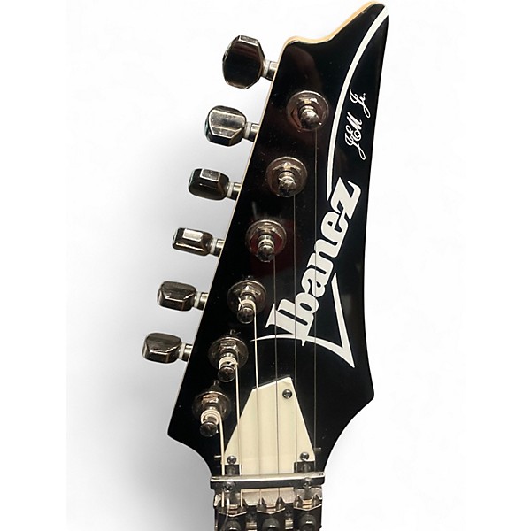 Used Ibanez JEMJR Black Solid Body Electric Guitar