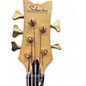 Used Schecter Guitar Research DIAMOND SERIES CUSTOM-5 Natural Electric Bass Guitar