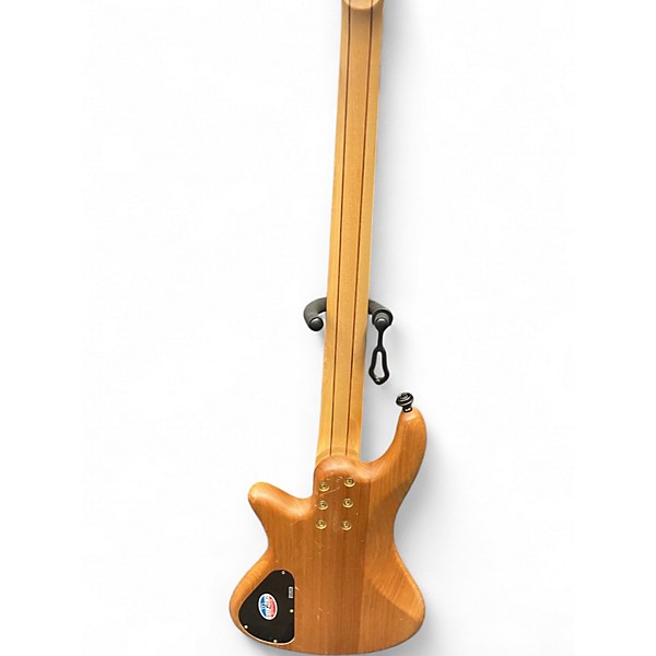 Used Schecter Guitar Research DIAMOND SERIES CUSTOM-5 Natural Electric Bass Guitar
